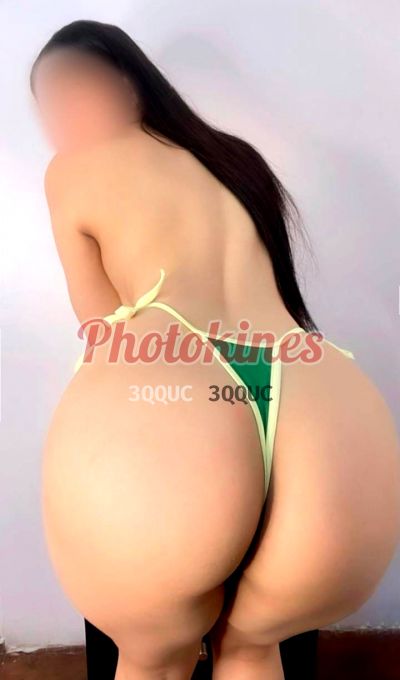 Lorena, mujer que hace videollamadas y sexting